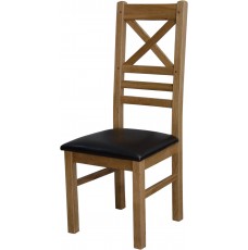 Deluxe Oak Newcross Dining Chair